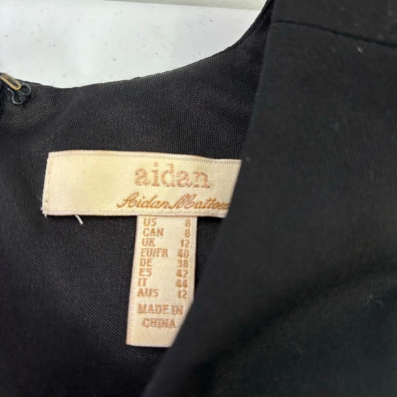 Aidan Mattox Fit and Flare Sleeveless Dress - Picture 3 of 8